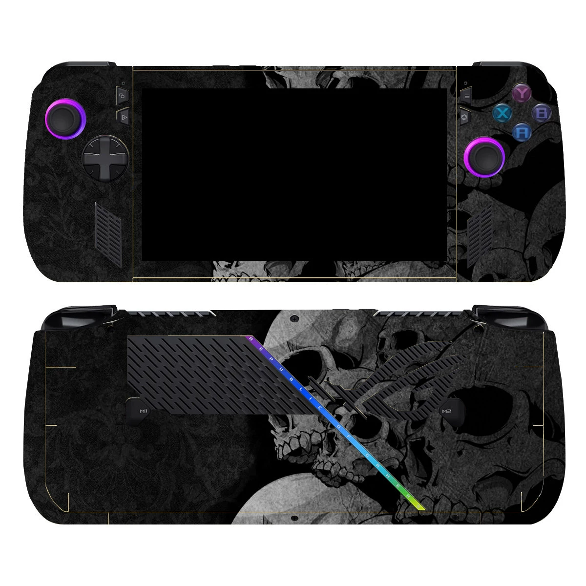 Подходит для игровой консоли Asus ROG ALLY X защитная наклейка пленка больной стикер держатель цветной стикер пленка скин