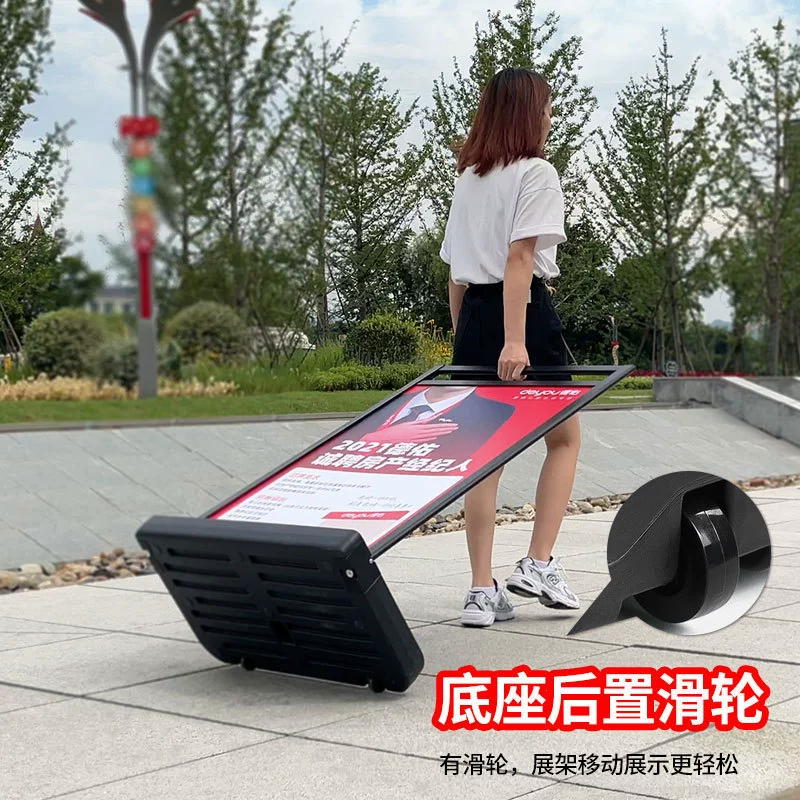 Metal poster, stand for water, storage system, aluminum alloy