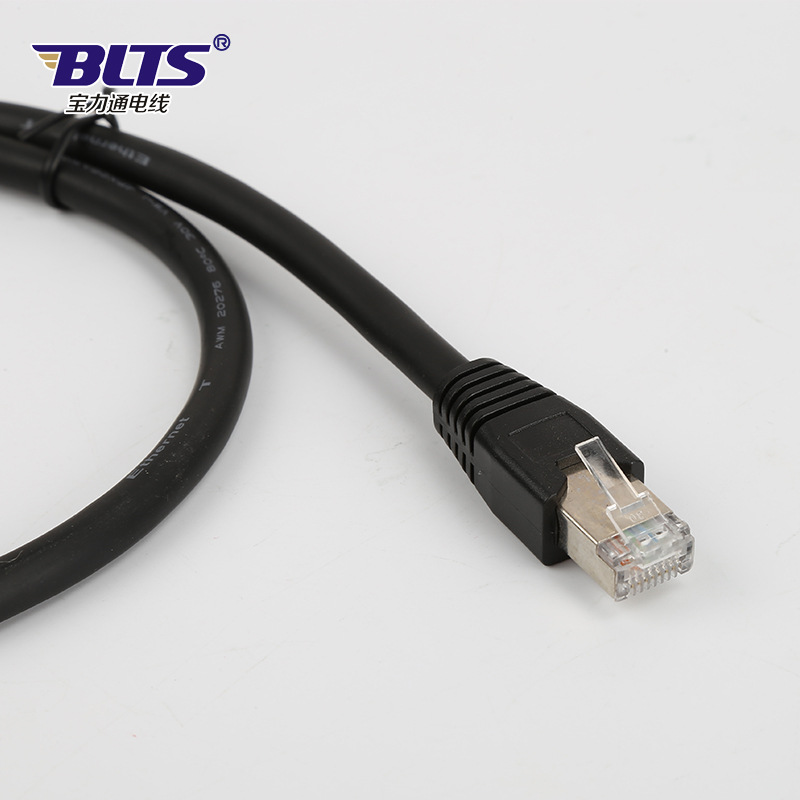 厂家批发rj45成品线无氧铜POE监控电脑网络线cat5e国标室外网线