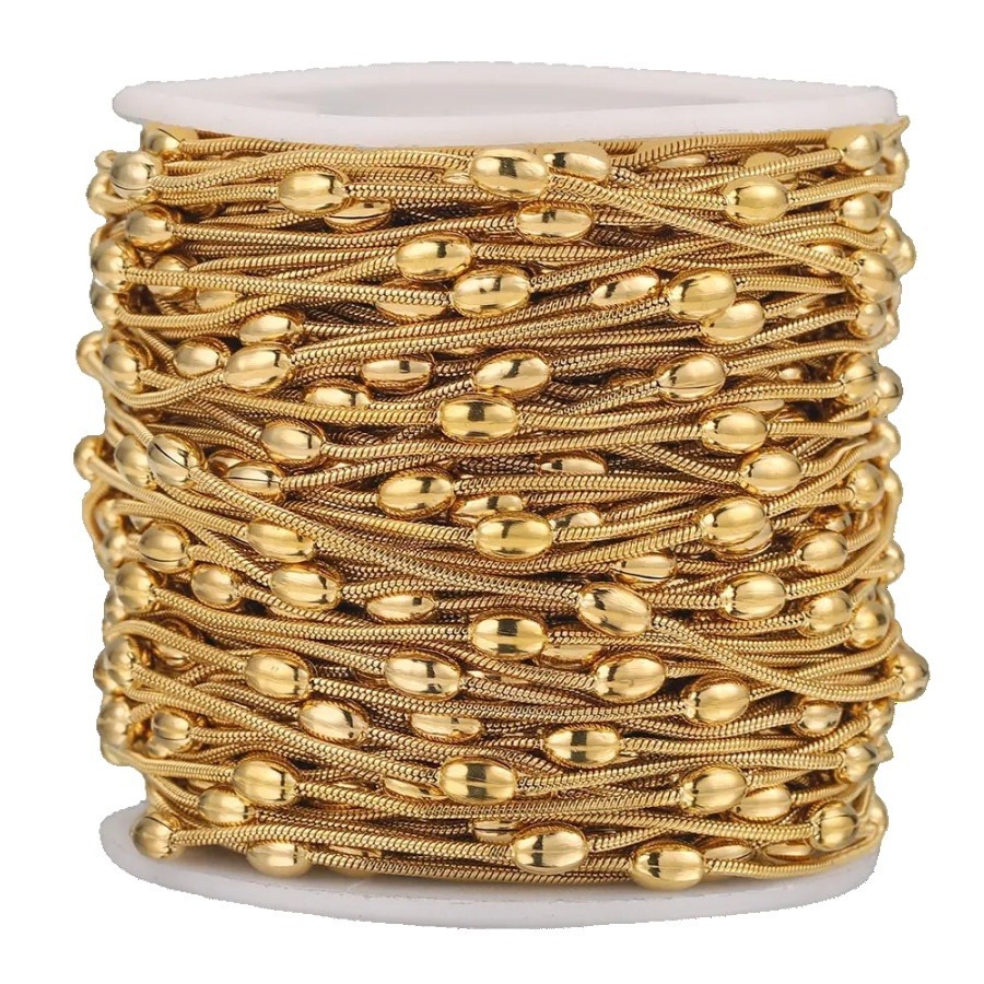 18 quilates de oro redondo serpiente collar de collar