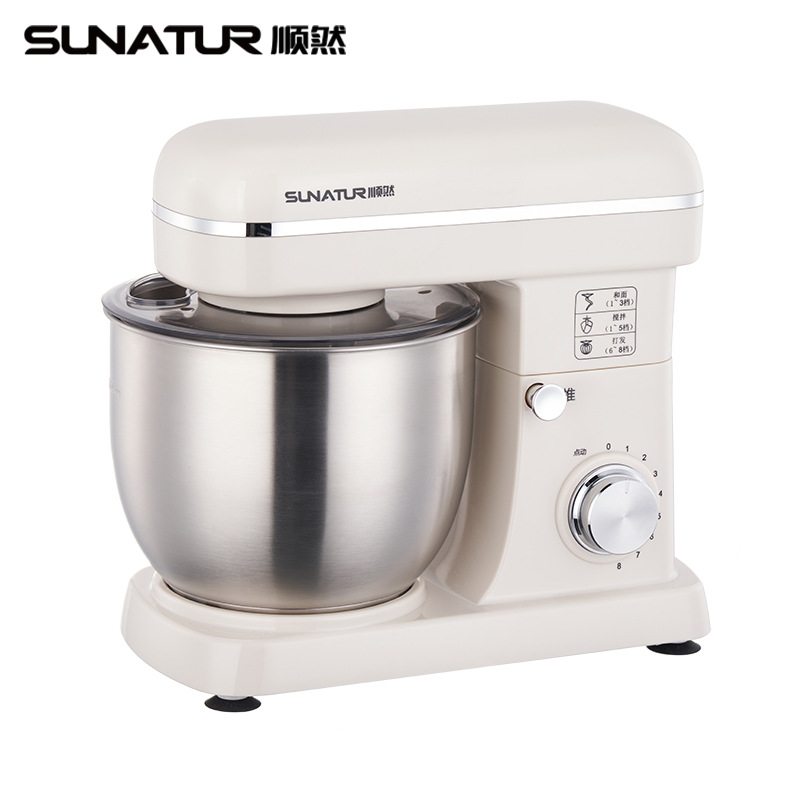 Shunran 3206 Chef Machine 5.5L Household 26 New Model Small Kneading Dough Mixer Egg Beater Baking Cake Machine