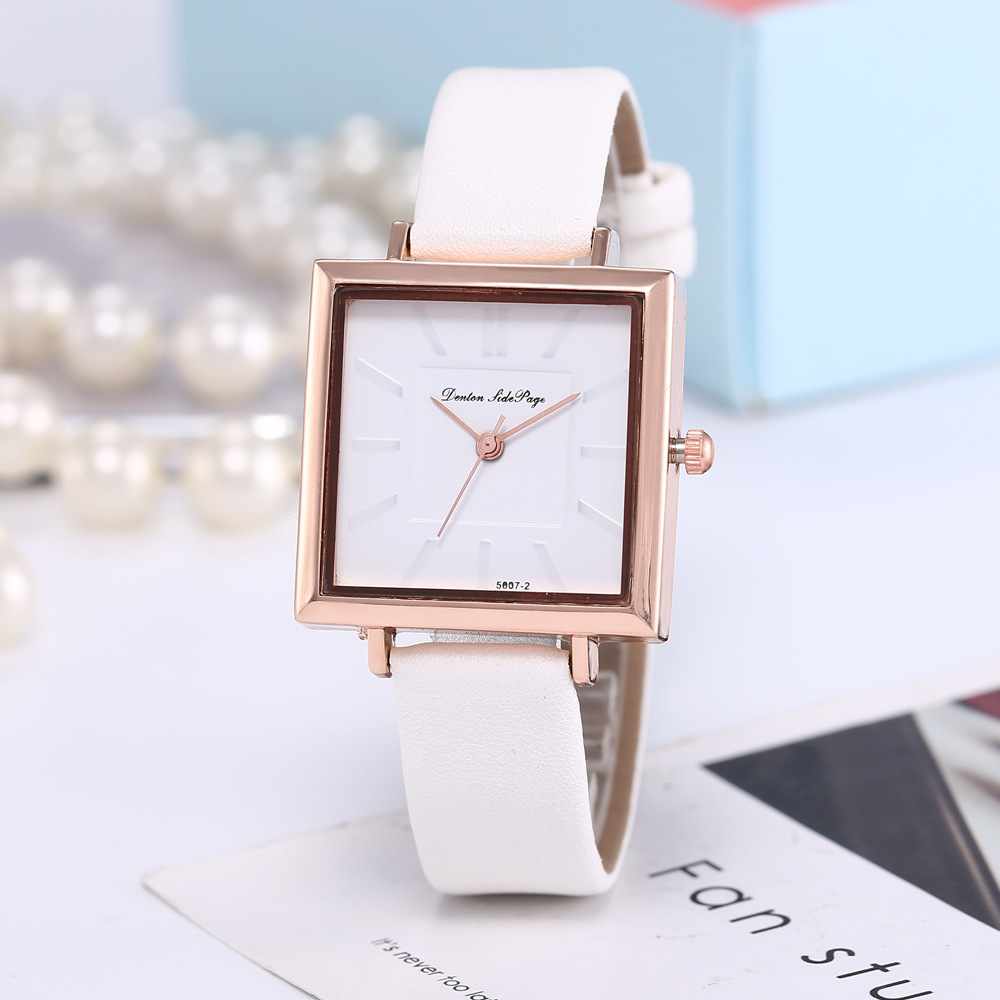 Swiss watch, square fashionable classic quartz watches