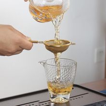 不锈钢过滤茶滤茶具茶叶过滤网 功夫茶漏器茶滤创意滤茶器茶道配