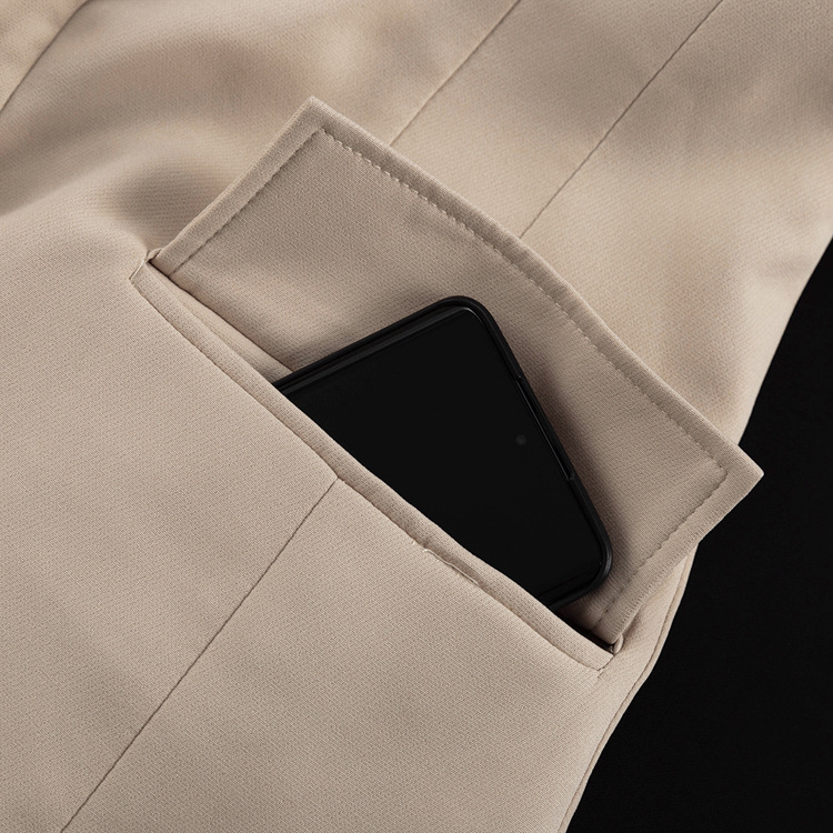 Women Clothing Autumn Winter Office Long Sleeved Small Blazer Trousers Suit High Grade Two Piece Suit