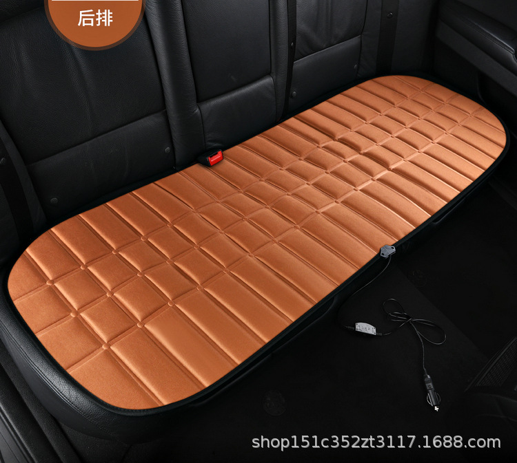 Winter Car electric heating cushion car Main driving warm seat cushion backrest butt cushion quick heating warm body adjustable temperature