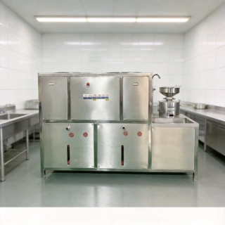 豆腐机 全自动 商用 多功能豆腐生产一体机渣浆分离磨浆机豆腐脑