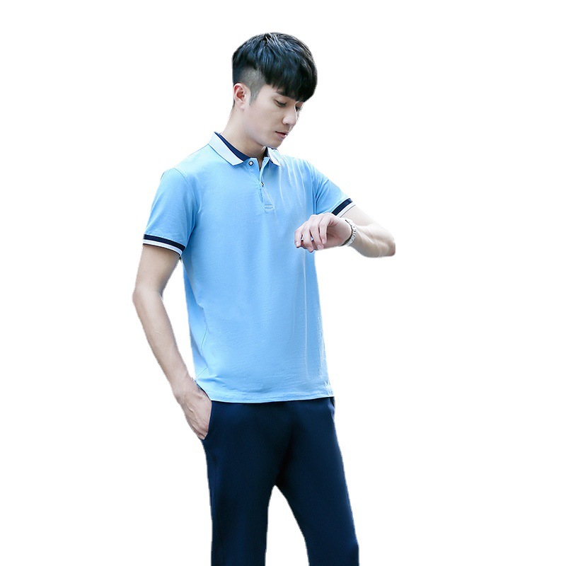 학교 유니폼 캐주얼 세트 초등 및 중등 학교 학생 세트 여름 고등학생 느슨한 YUELAN 반팔 수업 옷 중학생 의류