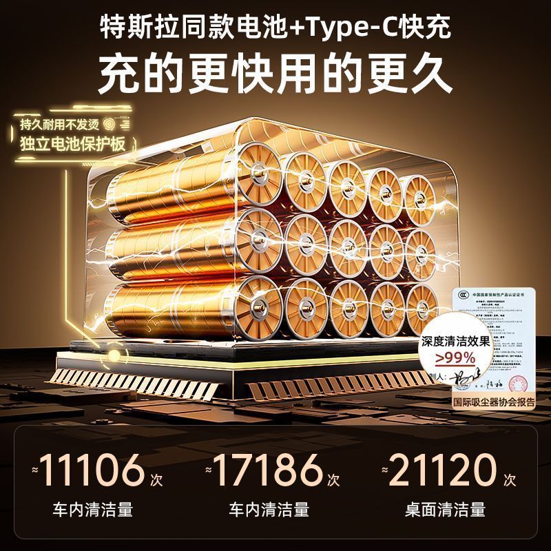 卡斐乐车载吸尘器大吸力超强车用无线小型手持吹吸一体机两用汽车|undefined