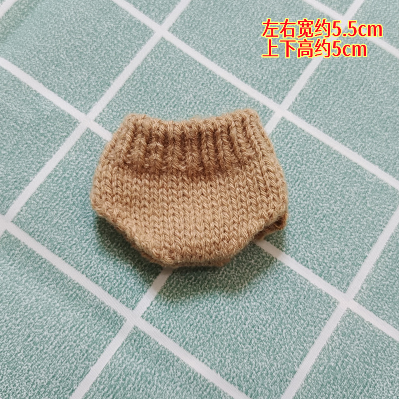 Venta caliente jefe perro 14cm felpa muñeca suéter Ropa Accesorios colección Navidad traje en stock al por mayor