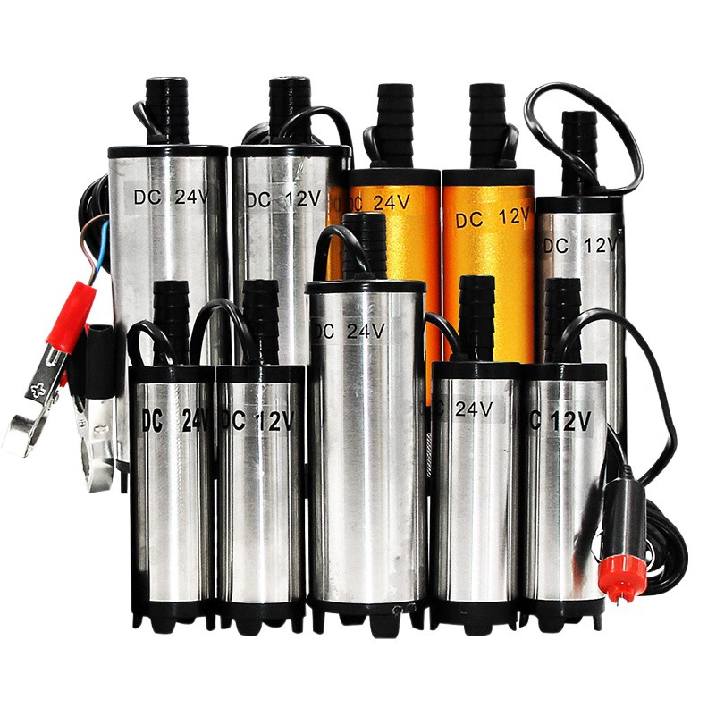 Небольшой погружной масляный всасывающий насос 12V24V DC дизельный насосный танкер заводская цена оптом Электрический масляный всасывающий насос