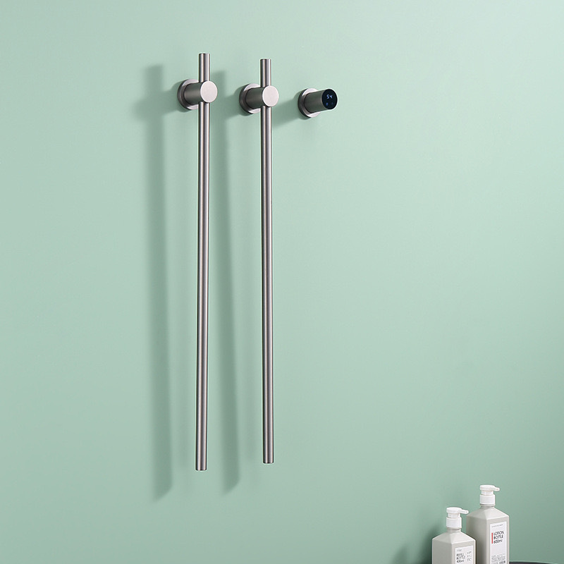 Electric Heating Intelligent Constant Temperature Towel Rack Embedded Concealed Buried Wall Carbon Fiber Heating Towel Rack Heating and Drying