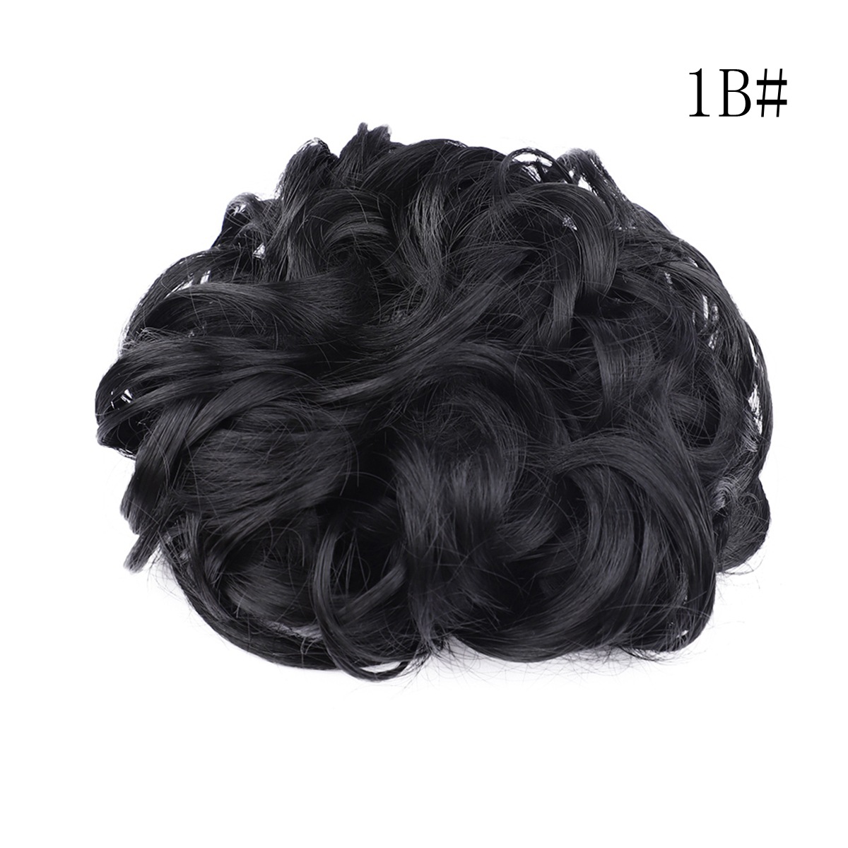 120g Weight Wigs Hairdressing Supplies ball head Wig Hairstyle high temperature wire Hair Material Women's Simple Style Street High Temperature Wire Ball Head Wigs