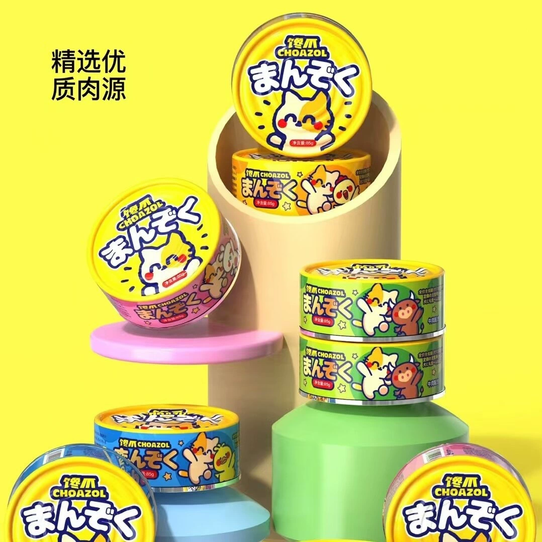 Полная цена консервных банок с основными продуктами для кошек и собак, универсальные высокобелковые консервы для кошек и собак.