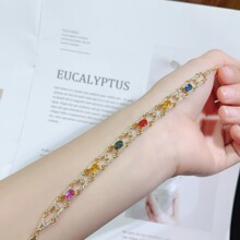 ����Ȼ���{�����5A����ʯ�ߴ�4*6mm925�y�����Ƕ���������y