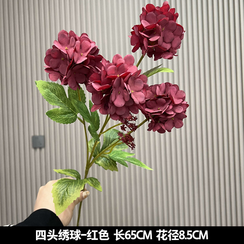 造花のアジサイのウェディングシーン装飾、花束、造花ブーケ、アジサイの造花、造花ブーケ、造花|undefined