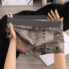 【单条装】运动大码男生裤新款男士内裤秋冬舒适透气学生青年平角