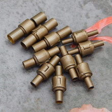 皮绳扣金属扣3D硬金手链扣配件扣红绳扣钢丝绳手链扣磁铁扣批发