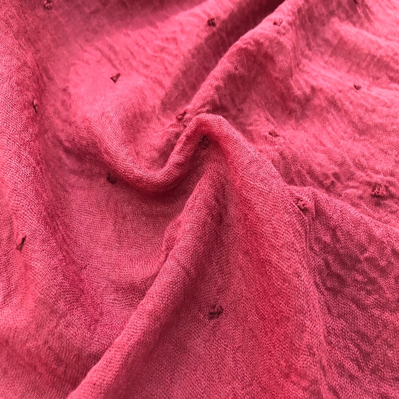 跨境速卖通新款泡泡巾小点点毛球须边长巾围巾包头巾盖头一件代发