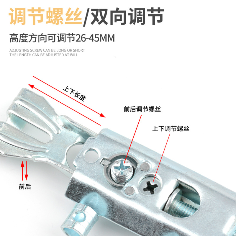 Engrosado gabinete oculto código colgante ajustable código colgante pesado gabinete de baño código colgante cocina pieza colgante código colgante ajustable código colgante
