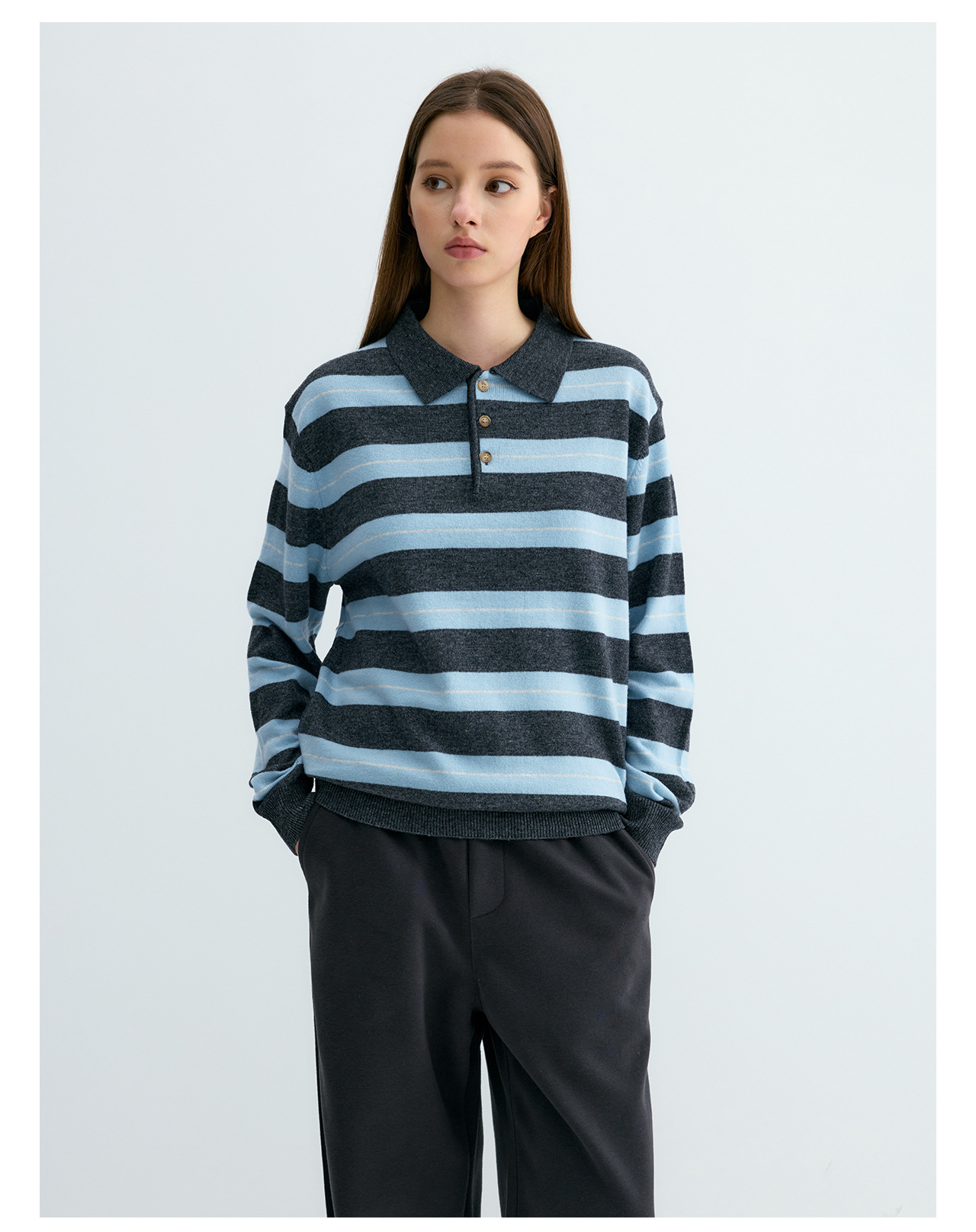 UNF Barn-Style 330g Polo Sweater