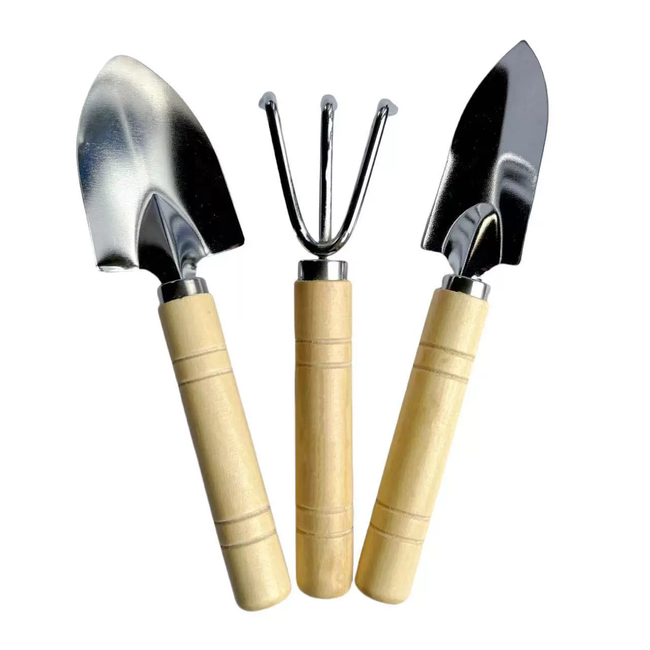 园艺三件套盆栽铲子耙子花园多肉室内花卉松土花菜工具铲草迷你