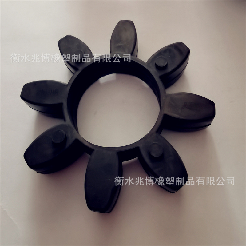 橡胶减震缓冲垫 GR型规格联轴器缓冲套八角耐磨轮防震垫圈