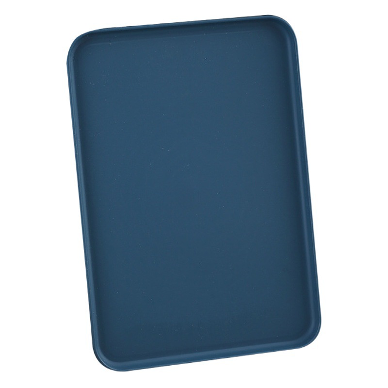 Paja DE TRIGO nórdico hogar bandeja rectangular bandeja de almacenamiento de taza de agua bandeja de Internet celebridad bandeja de fruta resistente a la gota image 1