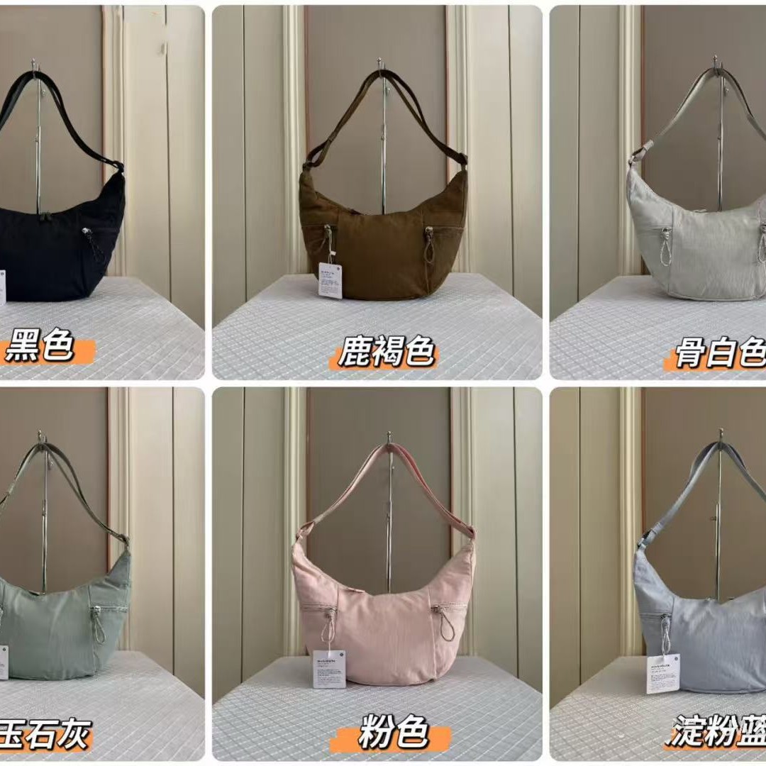 Slouchy Sling Hobo Bag 6L Small Crossbody Shoulder Bag For Women / 13L Large Dumpling Bag For Commuting - Thumbnail 3