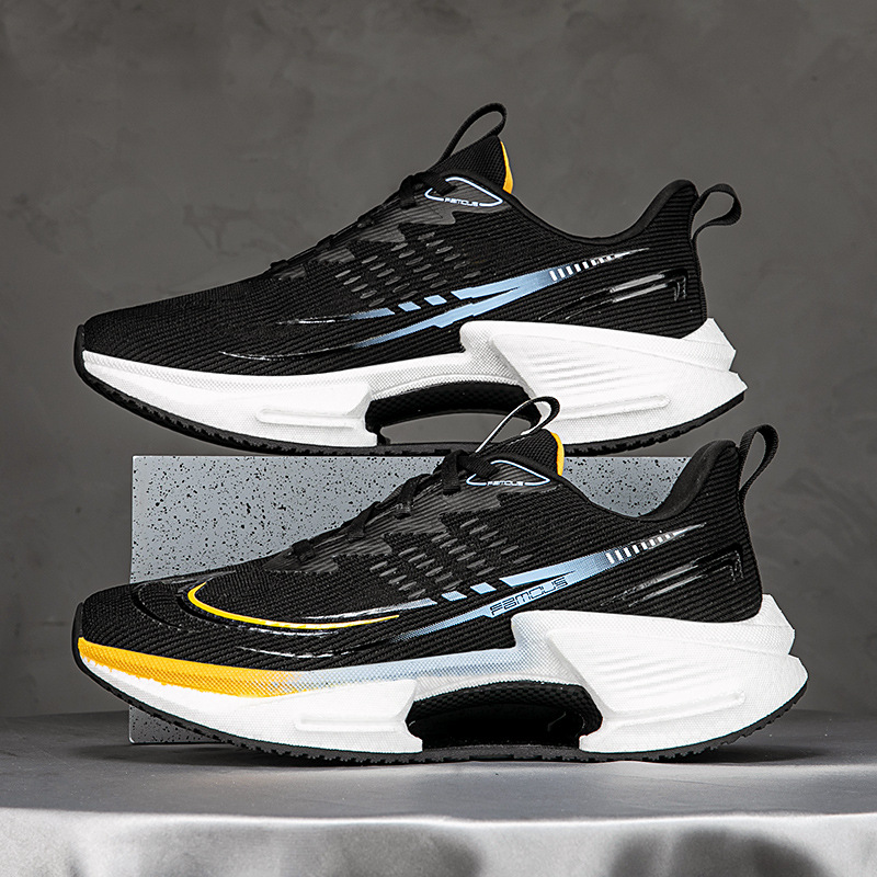 2025 nueva pareja ultra ligera y transpirable zapatos de carreras para hombres y mujeres todos los partidos retrógrados anti-deslizante zapatillas deportivas casuales