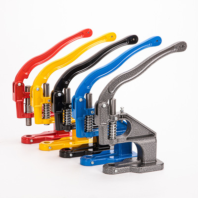 跨境手壓機鞋眼噴繪布雞眼手動打扣機四合扣子鉚釘機釘扣機