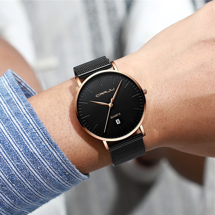 CRRJU/Kajun nuevo reloj de hombre 2269 Venta caliente casual reloj personalizado moda popular reloj de hombre reloj de Estudiante image 4