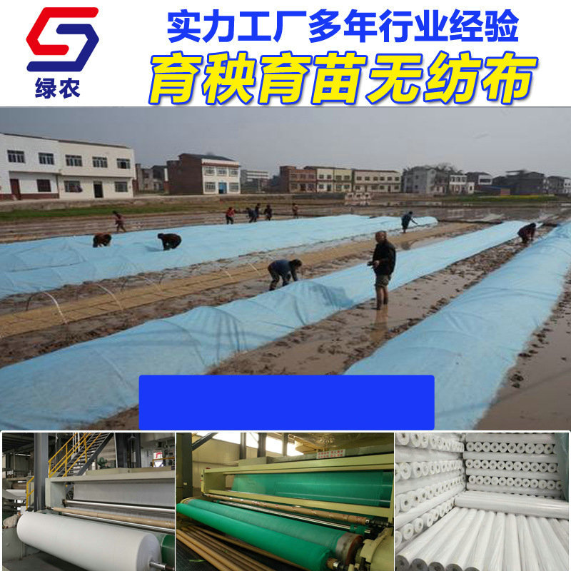 厂家供应农用无纺布保温育苗无纺布保湿PP无纺布聚丙烯丙纶无纺布