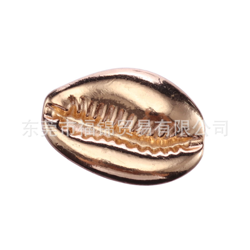 Nuevos accesorios de zapatos de hormigón, botones de zapatos de fruta metálica, accesorios de zapatos de flores del centro comercial