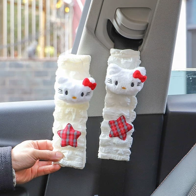 Car Seat Lumbar Support, Shoulder — Headrest - 2-shoulder-pads