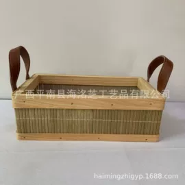 竹编;收纳篮/筐;竹质工艺品