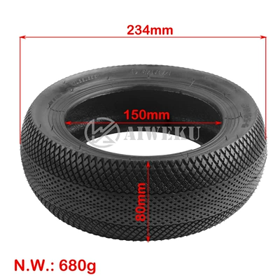 Electric scooter tire 10 inch Elektrikli avtomobil şinləri