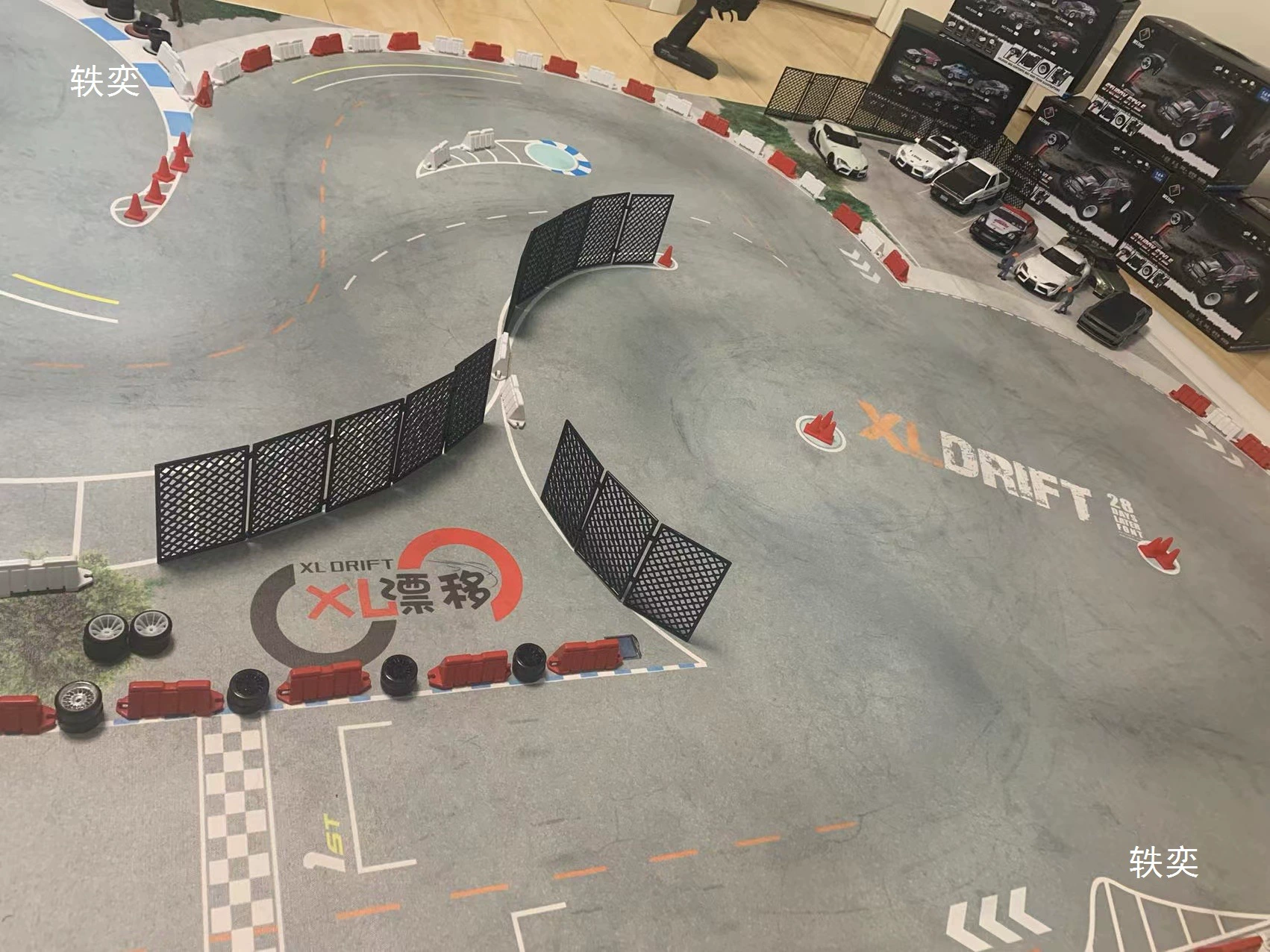 XL Мосquito car drift track runway map professional jingshang z rw00