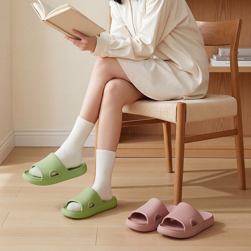 Antislip badslippers voor dames, nieuw zomermodel, topkwaliteit voor thuisgebruik, zachte EVA-zool, comfortabel om op te lopen, herenmodel_voghion.com