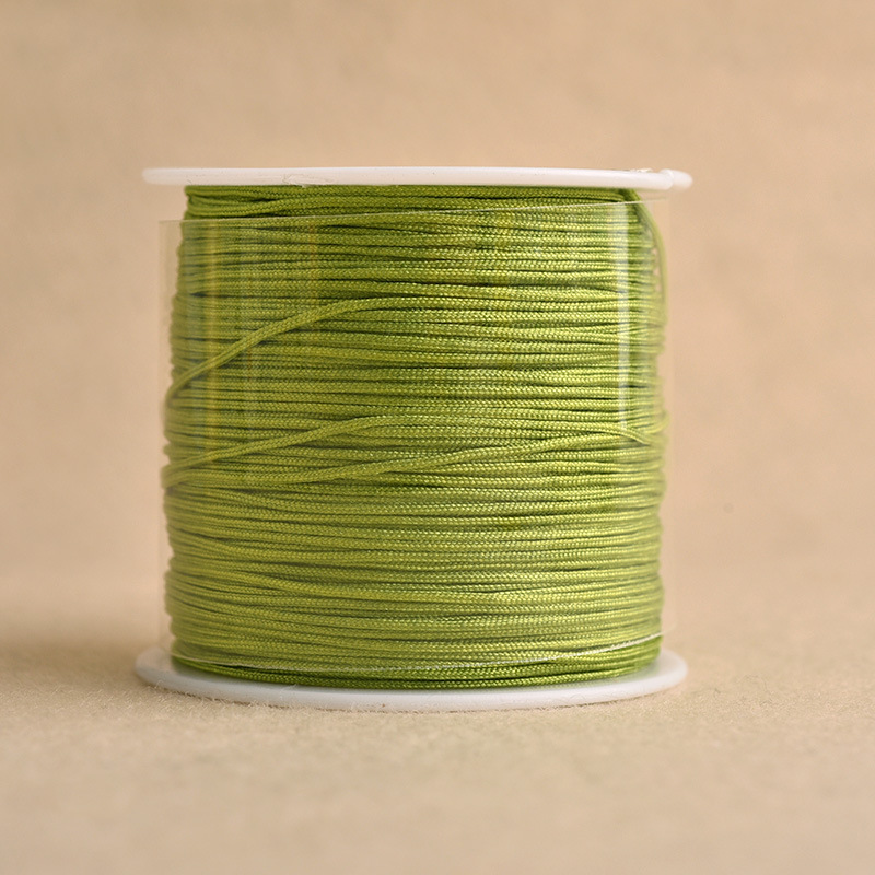 71 / 73 / 72 No. 0.4 / 0.8mm hilo de jade hilo de cuentas diy hilo tejido a mano línea de unión colgante alambre de nudo chino image 25