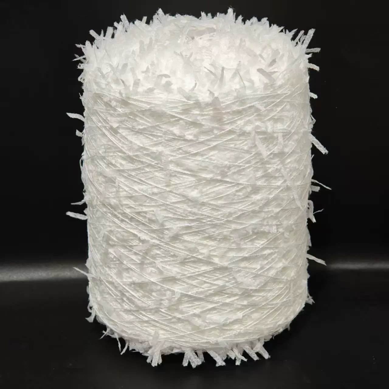 5支纸片无纺布蝴蝶纱小香风衣帽编织diy涤纶花式纱定制手工DIY