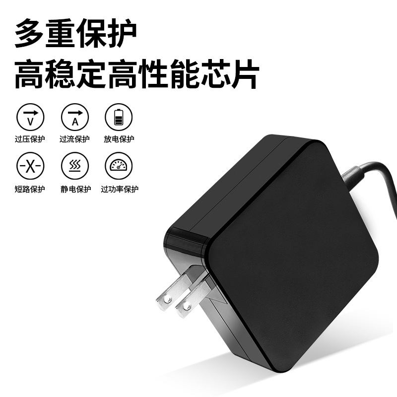 Lenovoノートパソコン充電器90w電源アダプタ電源コードのポート内にピンがついているのに適しています