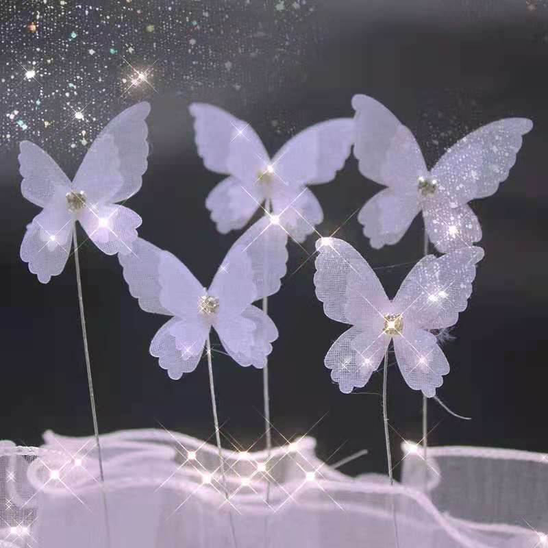 10 juegos de alambre de lazo con diamante blanco