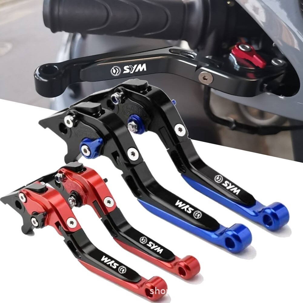 Sym Husky 150 Cruisym Motorcycle Cnc Foldable Brake Clutch Handle Lever Horn