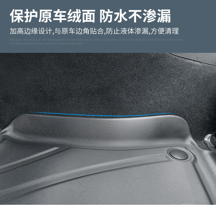 For 23 Mercedes-Benz C-Class/C260L Car Floor Mats TPE