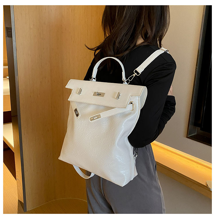 2023 Neue Doppel-Umhängetasche, Einzel-Umhängetasche, Umhängetasche, Dreifach-Nutzungstasche, Handgriff-Muster, Öl-Ledertasche, große Kapazität, beliebte Eimertasche_voghion.com