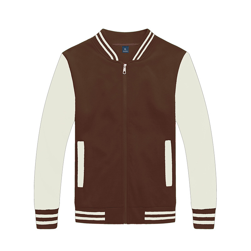 Camarero de catering camiseta maestra de jardín de infantes chaqueta de trabajo chaqueta de grupo con camiseta de béisbol impresa personalizada logotipo