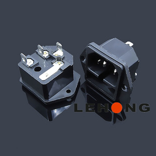 DE-14-F1 with Fuse 15A SAFety AC Socket/power Socket/pin Socket/AC FemAle Socket/