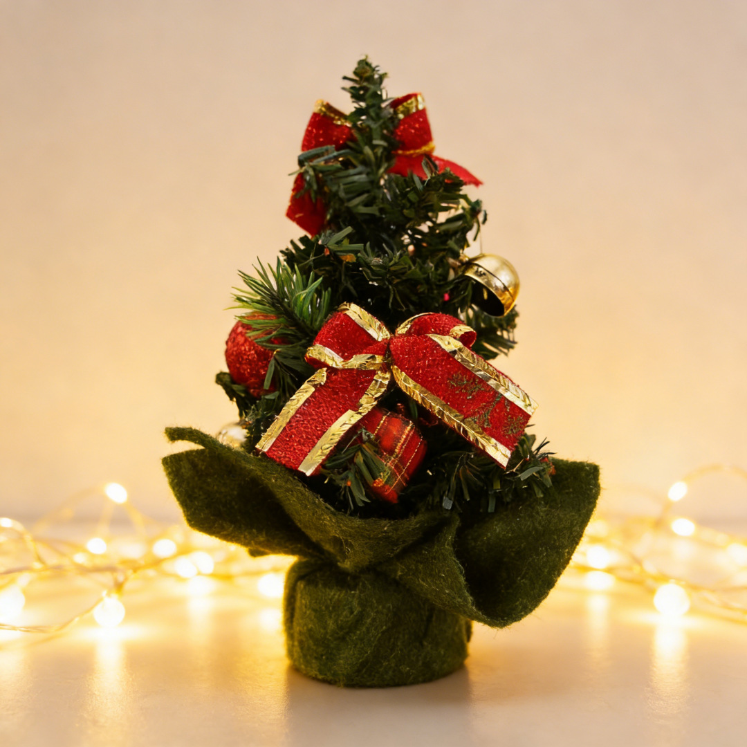 Árbol de joyería 20cm mini árbol decorativo de Navidad FESTIVAL DE Navidad centro comercial actividad decoraciones escritorio pequeño árbol