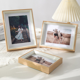 Nordic simple High sense photo frame 6 inch 7 inch 8 inch A4 photo wall art studio decorative picture frame wholesale