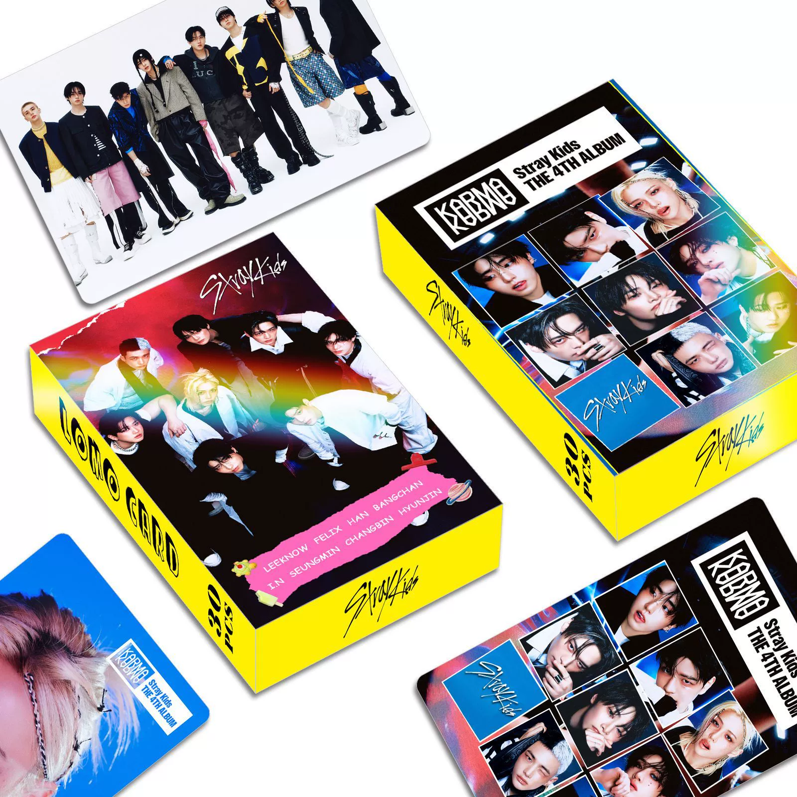StrayKids новый альбом фотографии маленькая карточка участник персональная HD коллекция карта любовь Дудоу Стар Гургa карта